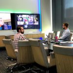 Alvine Engineering employees teach kids about engineering over Zoom