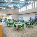 Interior image a classroom of Omaha Public Schools' Forest Station Elementary