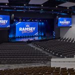 Ramsey Solutions event center auditorium